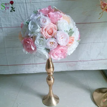 SPR doprava Zadarmo!10pcs/veľa svadobný stôl vrchol kvet loptu usporiadanie domov decoratins kvetinové pozadie strany