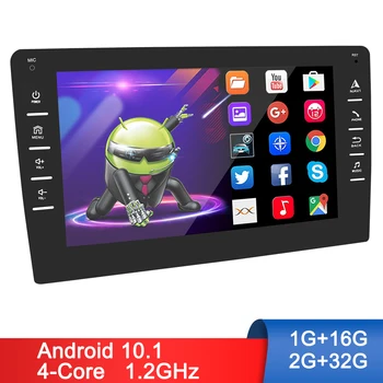 Auto Stereo Android 10.1 Univerzálny GPS MAPA autorádia Pre Volkswagen Nissan Hyundai Kia toyota CR-V Multimediálnej, Video Prehrávač