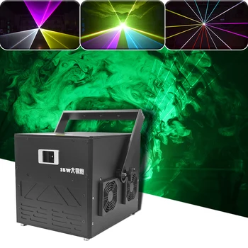 YUER ILDA 15W RGB Animácie Lúč Skener Fáze Laserové Svetlo Projektora DJ, Disco Bar Club Party Dance Svadobné, Vianočné Účinok Zobraziť Lampa