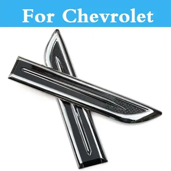 2019 Odznak Emblémy 2ks Abs Chrome Auto Upravené Samolepky Pre Chevrolet Ss Prímestskej Traverz Viva Volt Tahoe Tracker Priekopník