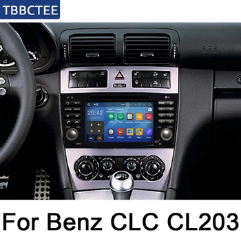 Auto Rádio Stereo GPS Navigácia Pre Mercedes Benz CLC Triedy CL203 2008 2009 2010 NTG Android BT Multimediálny Prehrávač Audio