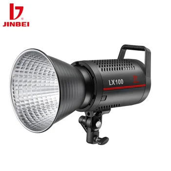 JINBEI LX100 LED Video Svetlo 5500k±200 tisíc Fotografie Studio Kontinuálne Svetlá Pre Portrét Svadobné Fotografovanie Alebo Živé Vysielanie