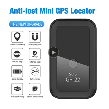 Nové GF22 Auto Mini GPS Tracker Silné Magnetické Polohe Gps Sledovacie Zariadenie Locator Pre Auto, Motocykel, nákladné Vozidlo Nahrávanie Sledovania