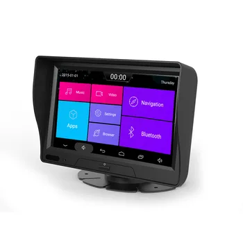 7 palcový Prenosný GPS Navigačný Systém Android s 2GB RAM, 16GB ROM Kapacitný Displej