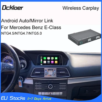 Bezdrôtové CarPlay Na Mercedes Benz Triedy E W212 E Kupé C207 2012-2015 S Android Auto Zrkadlo Odkaz AirPlay Auto Hrať Funkcie