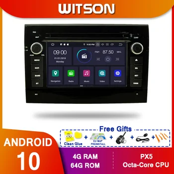 WITSON Android 10.0 Octa-core PX5 AUTO DVD prehrávač Pre FIAT DUCATO 2006-2011 IPS DISPLEJ s veľkosťou 4 gb RAM, 64 GB ROM AUTA GPS NAVIGÁCIE