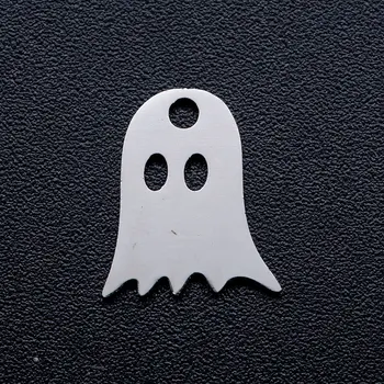 10pcs/veľa Halloween Ghost DIY Šperky, Prívesky Veľkoobchod Nehrdzavejúcej Ocele 316 Pôvodné Priame Kúzlo na Náhrdelník, Takže