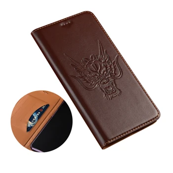 Skutočné kožené magnetický Zámok Mobile Flip puzdro Pre Umidigi S5 Pro Telefón Prípadoch Kryt Pre Umidigi S3 Pro Telefón Taška Kartu Vrecku