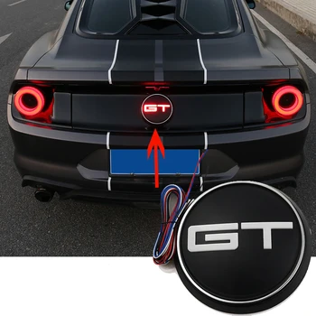 Chvost Znak Nahradenie Flash zadné svetlo GT Odznak s LOGOM Pre Ford Mustang 2015 - 2020 Vonkajšie Úpravy Príslušenstvo