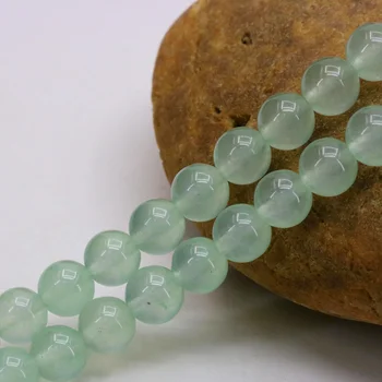 Svetlo zelená aventurine 6 mm guľatý tvar voľné korálky 15inch DIY kameň módny náramok vhodný&náhrdelník šperky robiť dizajn
