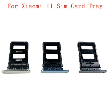 Pamäťová MicroSD Karta SIM Kartu Časti Slot Karty SIM Držiak Pre Xiao Mi 11 Náhradných Dielov