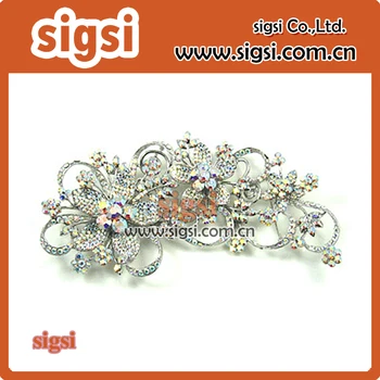 60 mm Partysu Krištáľové Šperky, svadobné dekoratívne Drahokamu Brošňa pin