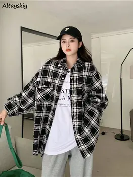 Bundy Ženy, Vintage High Street Neforemné Dizajn Kórejský Štýl Unisex Hot Predaj Femme Lumbálna Jeseň Outwear Minimalistický Bežné Ropa