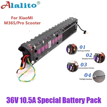 36V 10.5 Ah 10S3P s APP 18650 lítiové batérie vhodné pre Xiao M365 elektrické požičovňa skútrov vstavané 20A BMS