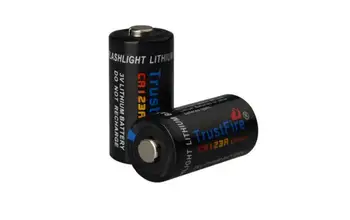 10pcs/veľa TrustFire CR123A 3V Lítiová Batéria 1300mAh Fotoaparát Batérie s Bezpečnostným Poistným Ventilom Pre Baterky Svetlomety