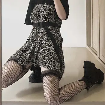 Sexy Gotický Sieťované Pančuchy Duté Sa Žena Ponožky Transparentné Lolita Kolená Vysoké Ponožky Kawaii Dlhé Ponožky Japonskom Štýle