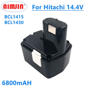 Pôvodné 14,4 V 6800mAh Vymeniteľný Power Nástroj Batérie Hitachi BCL1430 CJ14DL DH14DL EBL1430 BCL1430 BCL1415 NI-CD Batérie