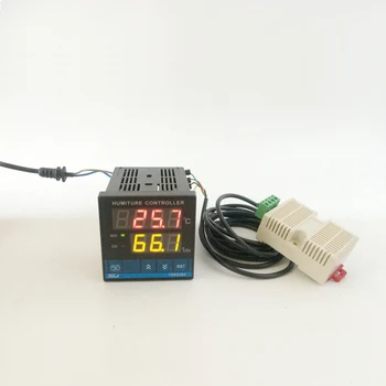 digitálny TDK0302 Teplota a Vlhkosť vzduchu Regulátor pracovať s kúrenie a chladenie ventilátorom alebo zvlhčovača