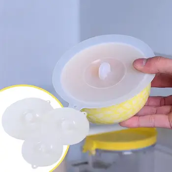 1 Ks Non-jedovaté Pohár Veko Roztomilý Módne 3D Transparentné Silikónové Pohár Tesnenie Veka protiprachová Kryt Pre Sklokeramická Plastový Hrnček