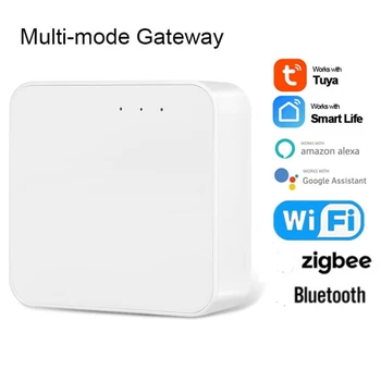 Multi-Režim Smart Bránou Hub, Wifi, Bluetooth Zigbee Smart Home Most Diaľkový Ovládač Pre Smart Život Alexa Domov