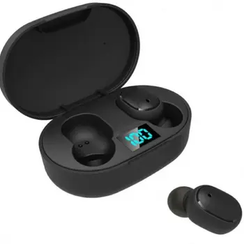 E6s A6s Bezdrôtové Slúchadlá Smart Digitálny Displej Bluetooth 5.0 Slúchadlá Športové Headset Batérie Riadka In-ear Stereo Mini Slúchadlá