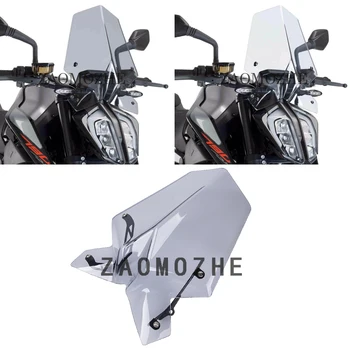Motocykel pre KTM 790 DUKE 2018 2019 SPORT Double Bubble Čelné sklo čelné Sklo Clonu Viser Deflektor 18 19 790 duke príslušenstvo