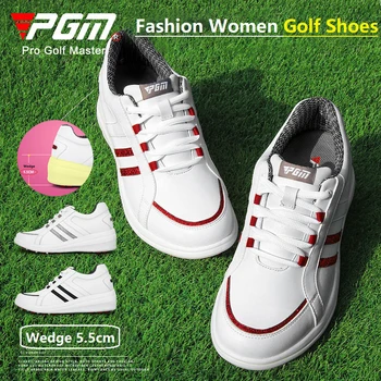 Pgm dámske Golfové Topánky Nepremokavé Priedušná Dámske Tenisky Vnútorné Zvýšený Ženy, Športové Topánky na Golf Non-Slip Školiteľov