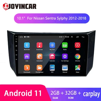 Autorádio 2 Din Android Multimediálny Prehrávač Videa Pre Nissan Sylphy Sentra 2012-2018 10
