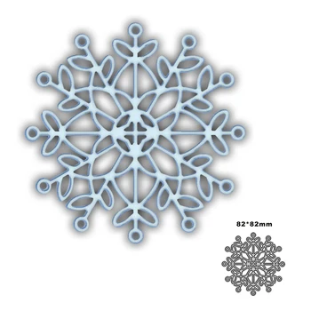 Nové Ľudové Umenie Snowflake Rezanie Kovov Die Zápisník Pečiatka/album Dekoratívne Plastický Diy Papier Karty