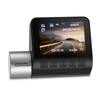 Pomlčka Cam 4K 3840X2160P 2 cm IPS WIFI Auto Dash Fotoaparát Jeden Cam Auta DVR 24H Parkovanie