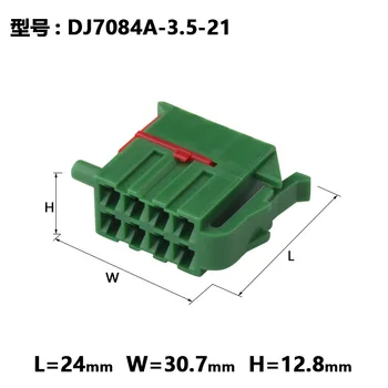 2sets Automobilový konektor DJ7084A-3.5-21