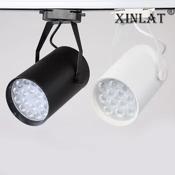 Povrchovú montáž 360° Otočná Čierna Whitte LED Stropné Sledovať Downlight 7W 12W 18W Nástenné Bodové Svetlo pre Domáce Spálňa Shop Dom