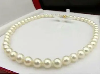 klasické AAA++10-11 mm south sea kolo white pearl náhrdelník 18-palcové
