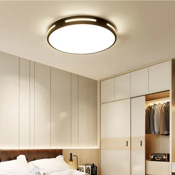 Moderný Ultra-tenký LED Stropné Svietidlo Spálňa Luster Obývacia Izba Lampa Moderného Kovového Rámu Kolo Lampa Izba Stropné Svetlá
