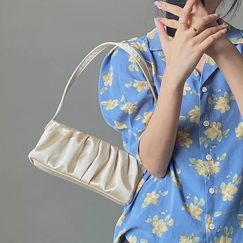 Letné dámske tašky 2021 nové módne trendy záhybov, v podpazuší taška iny program messenger taška taška cez rameno