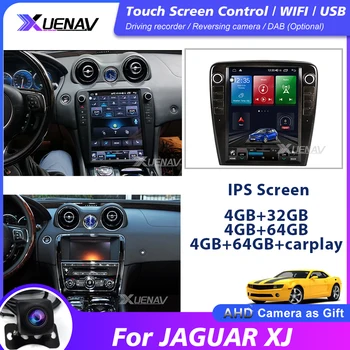 Auto Stereo 2Din Systém Android, Auto JAGUAR XJ Auto navi multimediálny prehrávač, autorádio ťuknite na položku nahrávač carplay pre JAGUAR XJ