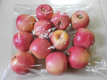 8 cm veľké chutné apple Simulácia ovocie Mini Ovocie model simulácie ovocia, zeleniny nastaviť falošné ovocie dekoratívne doplnky