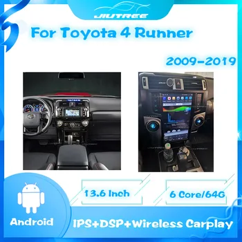 2 Din 13.6 Palcový autorádia Pre Toyota 4 Runner 2009-2019 Systém Android, Multimediálny Prehrávač, autorádio Stereo Audio GPS Navigácie