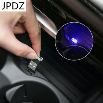 Auto Styling Držiak úložný box svetlo USB Dekoratívne Pre Mercedes Benz W203 W204 W205 W211 W124 W210 W213 W212 GLA GLC Triedy