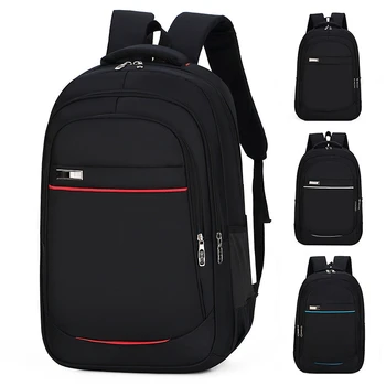 Laptop Backpack Školské Tašky Veľkú Kapacitu Batoh Mužov Backbag Víkend Cestovať Späť Pack Mochila Oxford Muž Obchodné Taška